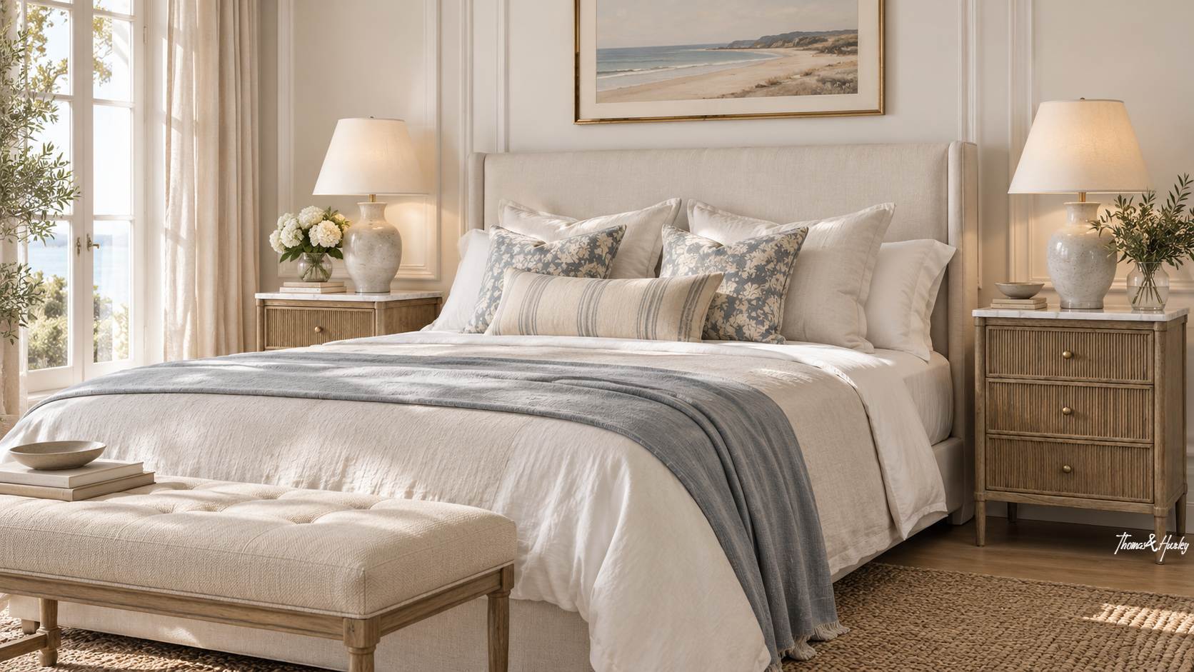 Brookstone Bedside with Marble Top Brookstone Bedside with Marble Top
