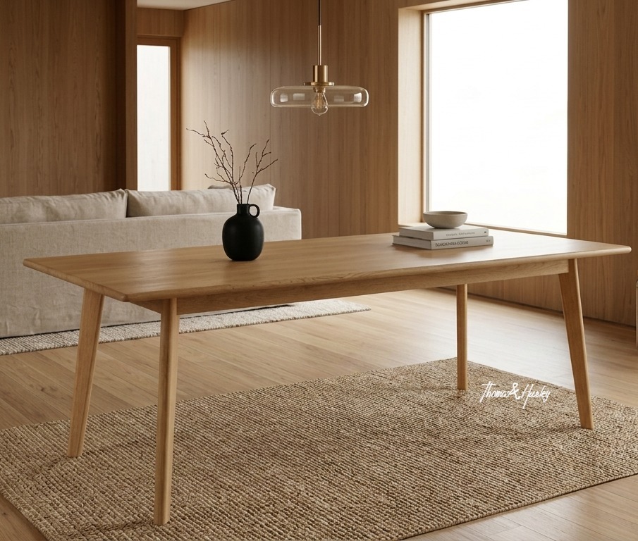 Lofthouse Dining Table in Natural Oak Lofthouse Dining Table in Natural Oak