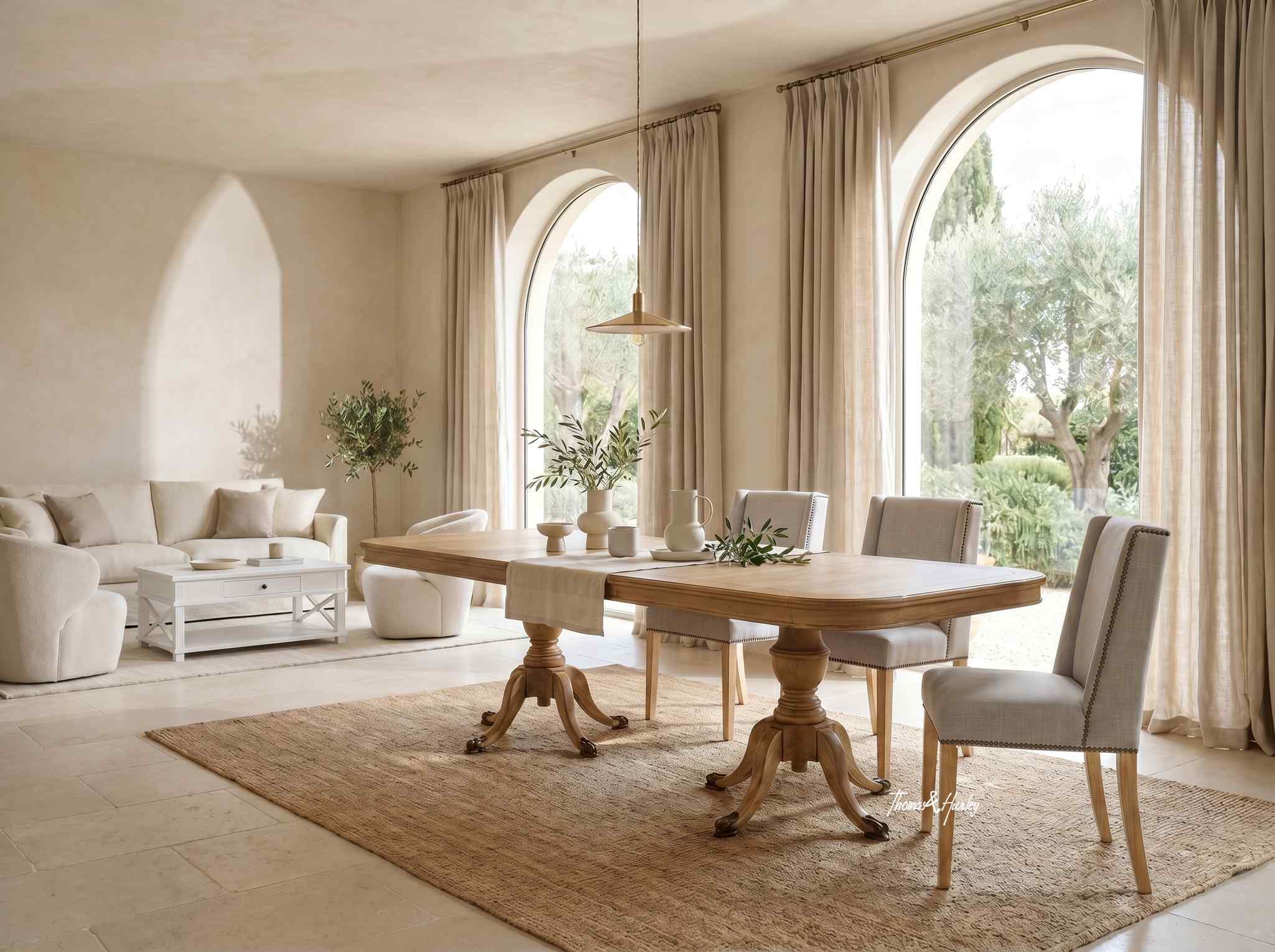 Lumley Dining Chair in Natural with Natural Leg Lumley Dining Chair in Natural with Natural Leg