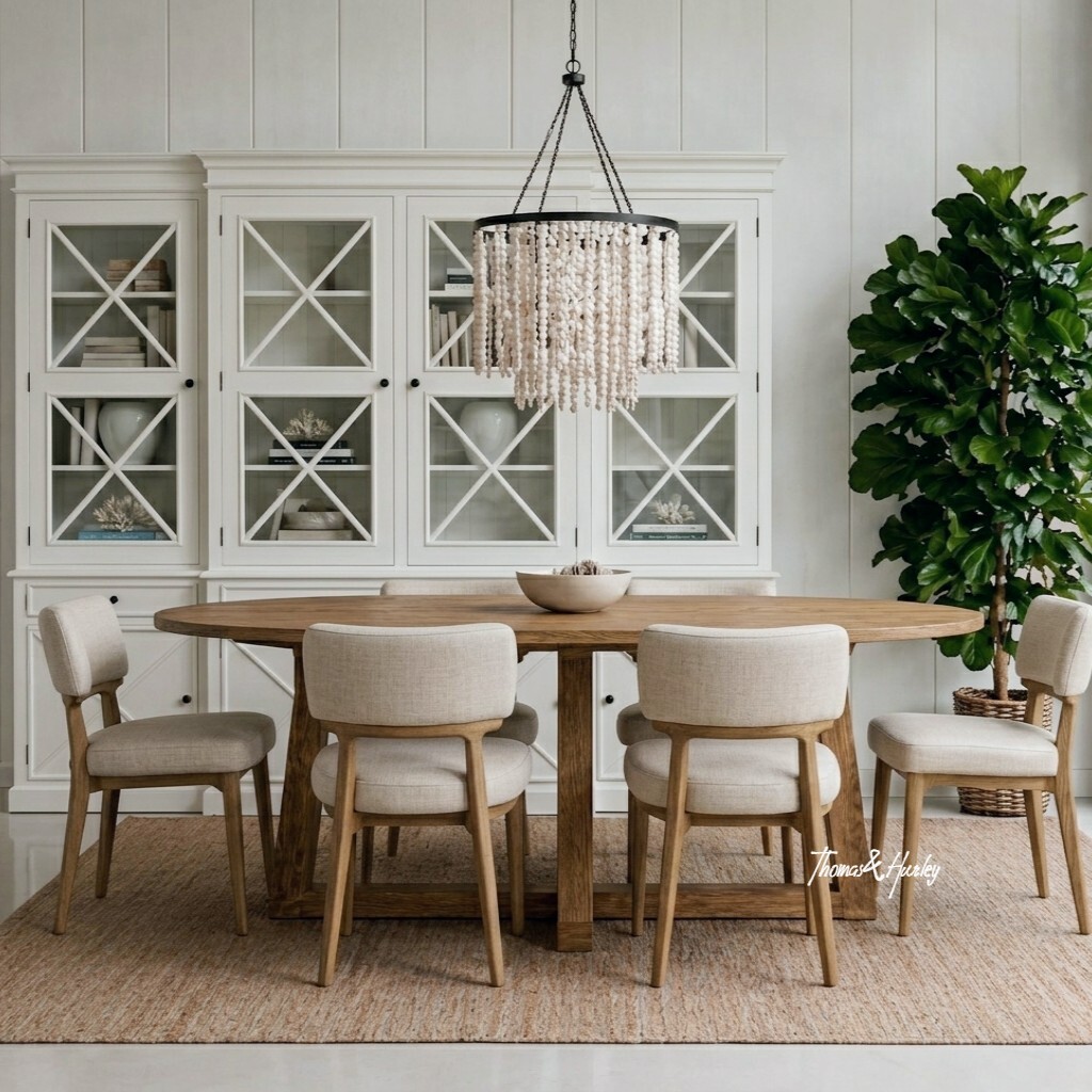 Ovalis Dining Table in Natural Oak by Thomas and Hurley Interiors Ovalis Dining Table in Natural Oak by Thomas and Hurley Interiors
