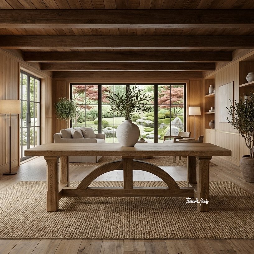 Trailbridge Canyon Oak Dining Table Trailbridge Canyon Oak Dining Table